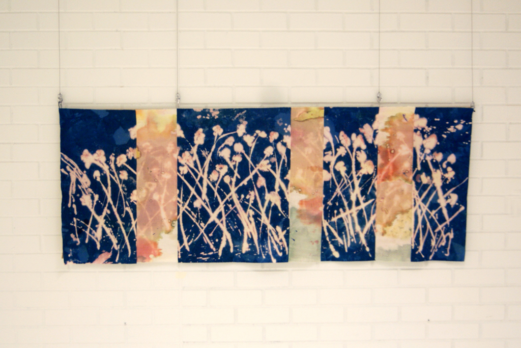 Pat Loucks, Variegated Threads exhibition, World of Threads Festival 2012.