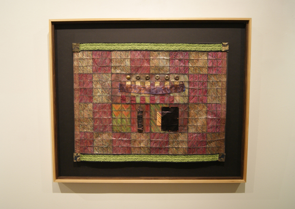 Maggie Tchir, Fibre Collage exhibition, World of Threads Festival 2012.