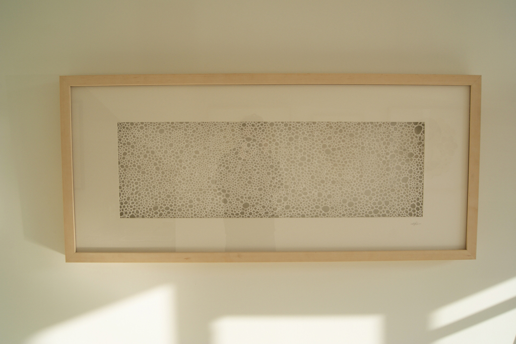 Noelle Hamlyn, Interlace, deconstruct, the spaces in between exhibition, World of Threads Festival 2012.