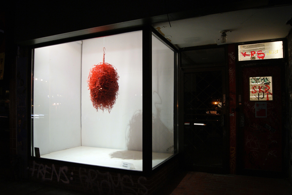 Xia Gao, Webbed exhibition, World of Threads Festival 2012.