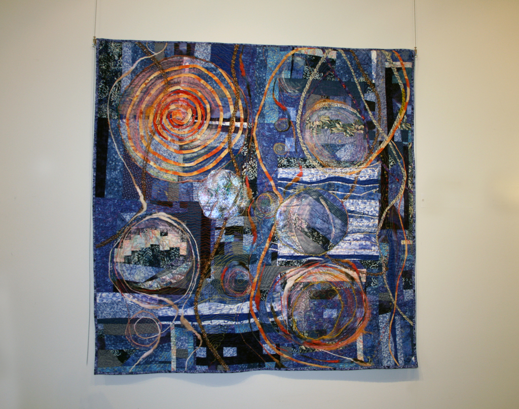 Lynne McCulloch, Our Universe, Common Thread International exhibition Part 2, World of Threads Festival 2009.