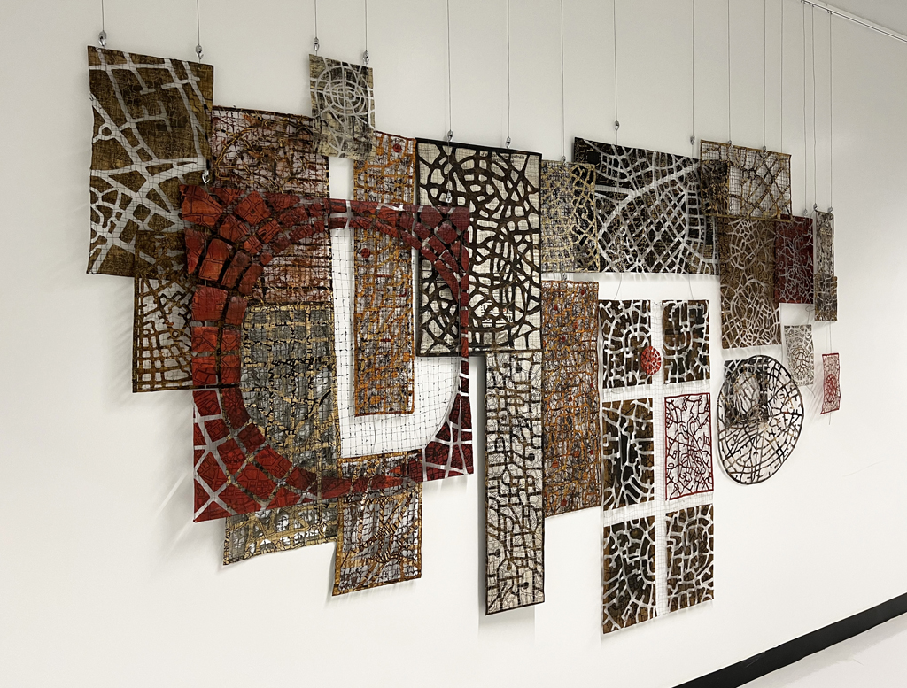 Eszter Bornemisza, Here and Nowhere, Solo Show, World of Threads Festival 2023-24.