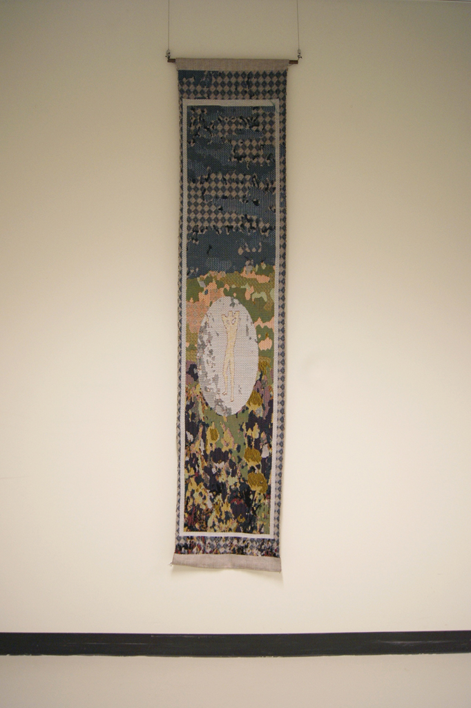 Joe Lewis, Variegated Threads exhibition, World of Threads Festival 2012.