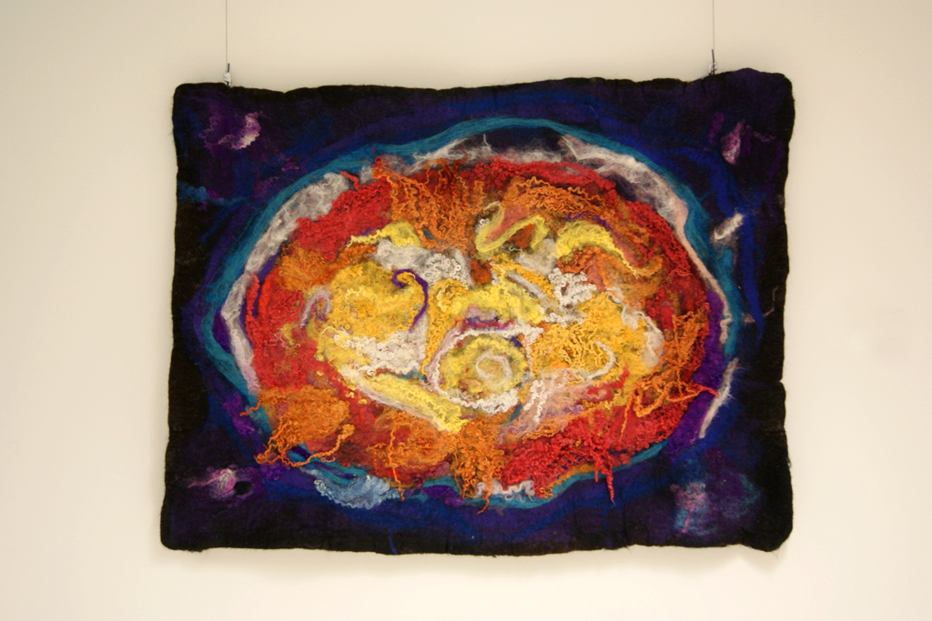 Ali Rabjohns, Variegated Threads exhibition, World of Threads Festival 2012.