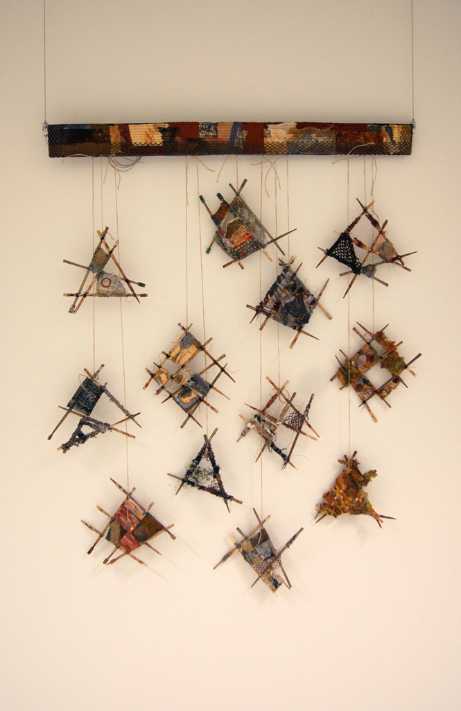 Joanne Young, Variegated Threads exhibition, World of Threads Festival 2012.