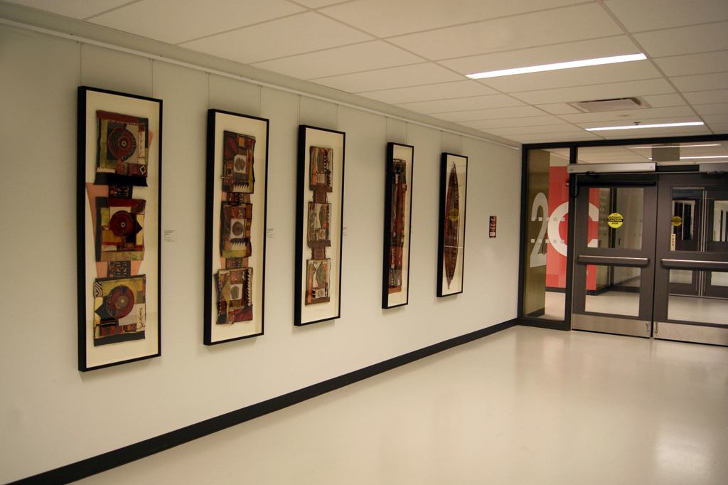 Installation view: Alice Vander Vennen, Variegated Threads exhibition, World of Threads Festival 2012.
