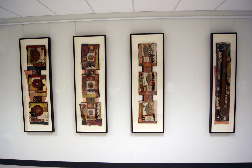 Alice Vander Vennen, Variegated Threads exhibition, World of Threads Festival 2012.