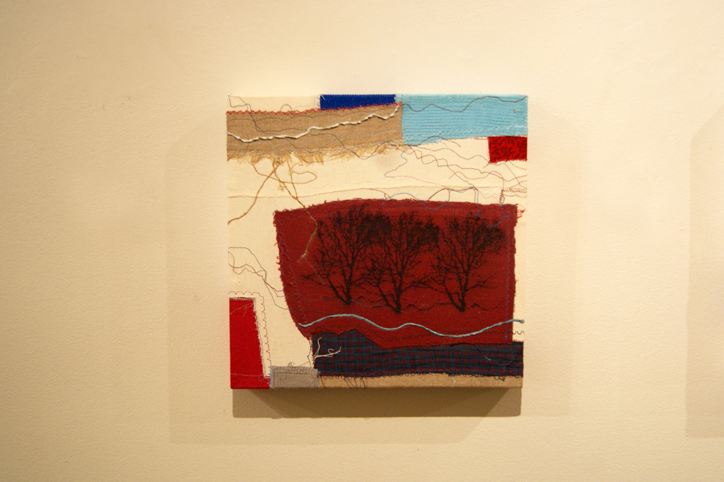 Allyn Cantor, Fibre Collage exhibition, World of Threads Festival 2012.