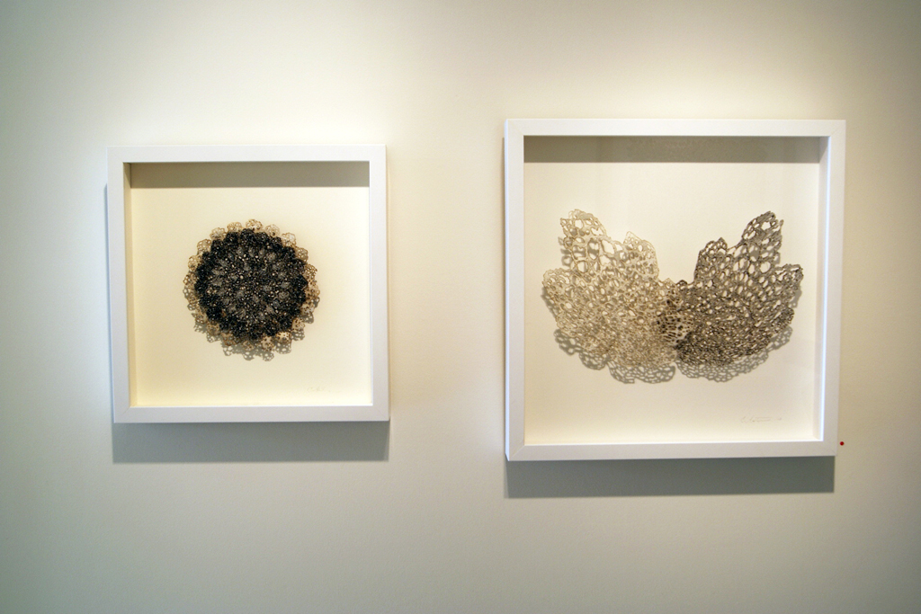 Noelle Hamlyn, Interlace, deconstruct, the spaces in between exhibition, World of Threads Festival 2012.