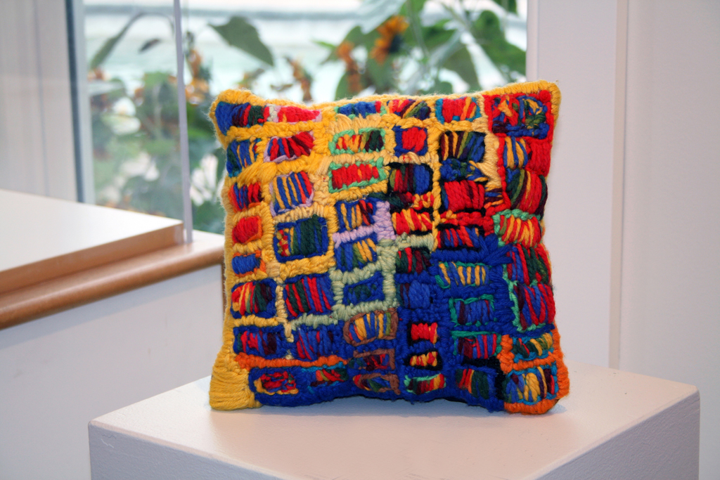 Annette Henry, Pillow, Common Thread International exhibition, World of Threads Festival 2009.