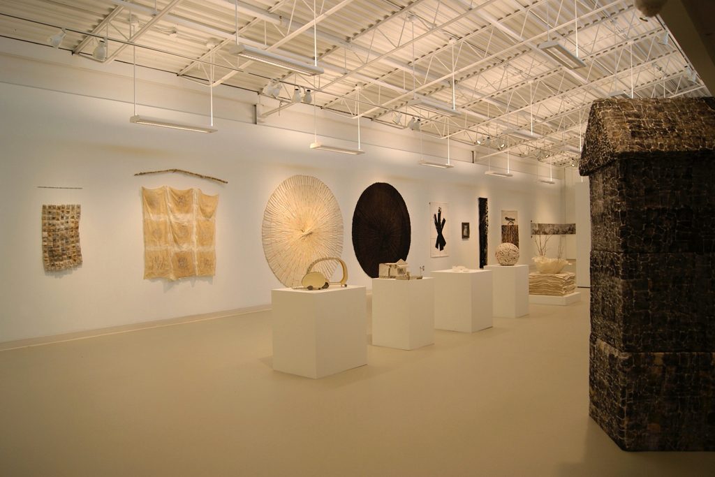 Installation view: Quiet Zone exhibition, World of Threads Festival 2012.