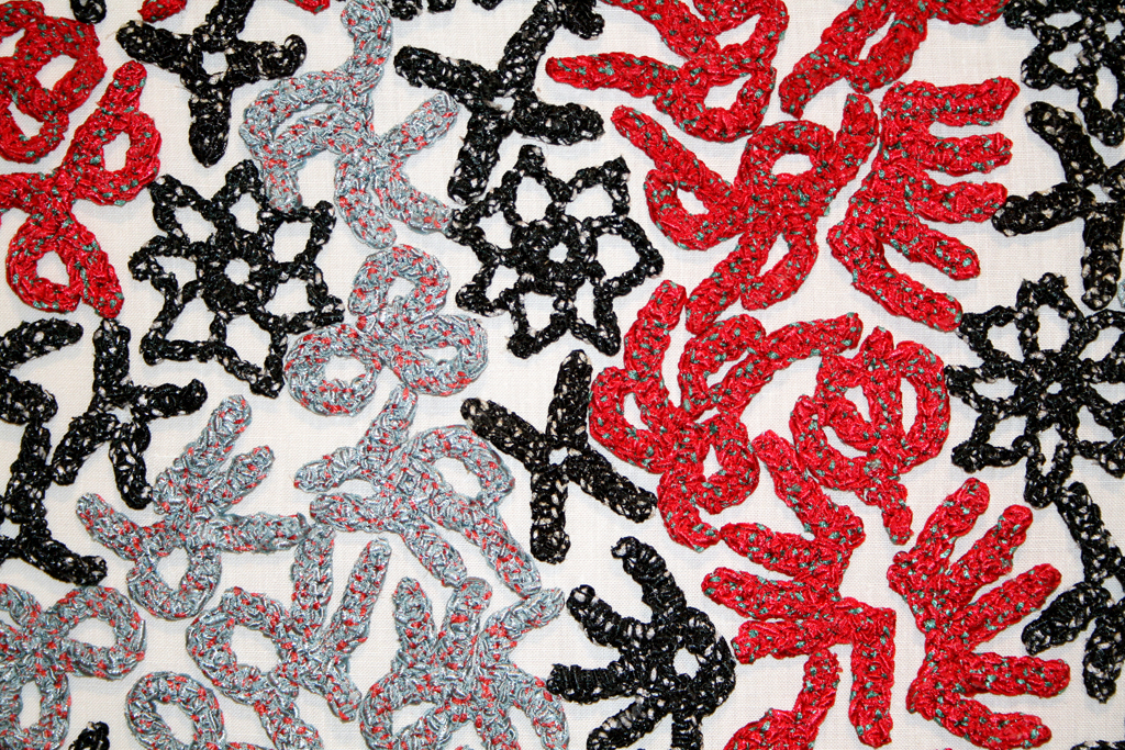 Betty Cuykx, Exodus, detail, Common Thread International exhibition Part 3, World of Threads Festival 2009.