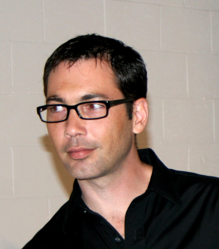 Artist: Keith W Bentley at the opening of Thread, Common Thread International exhibition Part 3, World of Threads Festival 2009.