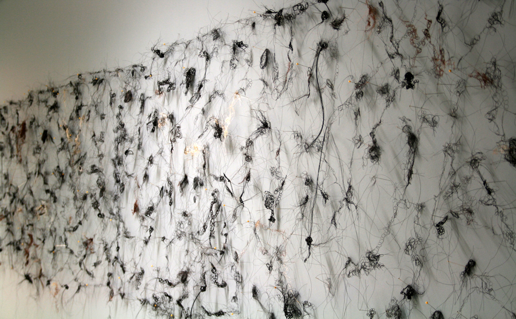 Belle Shafir, Samsara, detail, Installations, World of Threads Festival 2016.