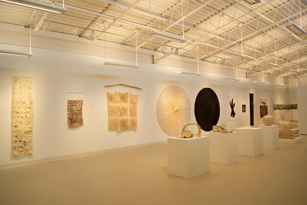 Installation view: Quiet Zone exhibition, World of Threads Festival 2012.