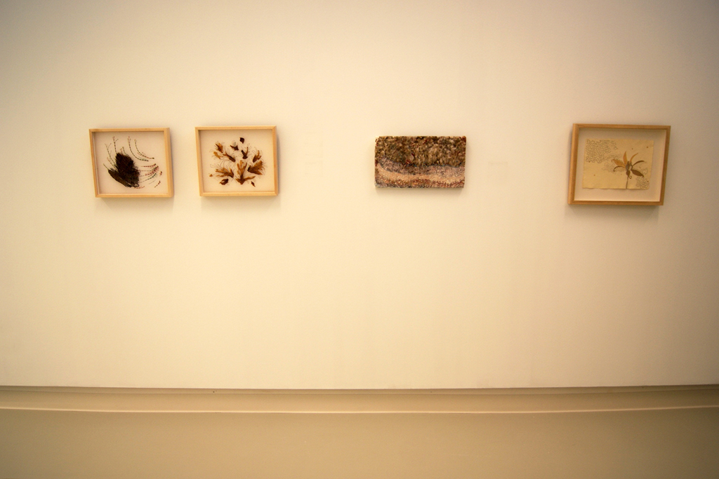 Installation view: Quiet Zone exhibition, World of Threads Festival 2012.