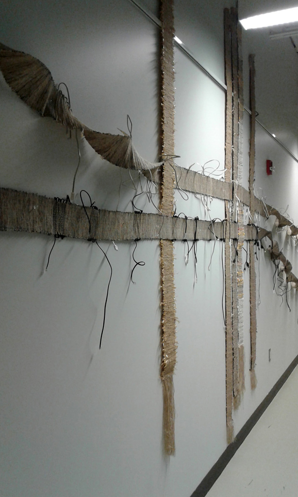 Viv Davy, Days a Liminal Site, Installations, World of Threads Festival 2016.