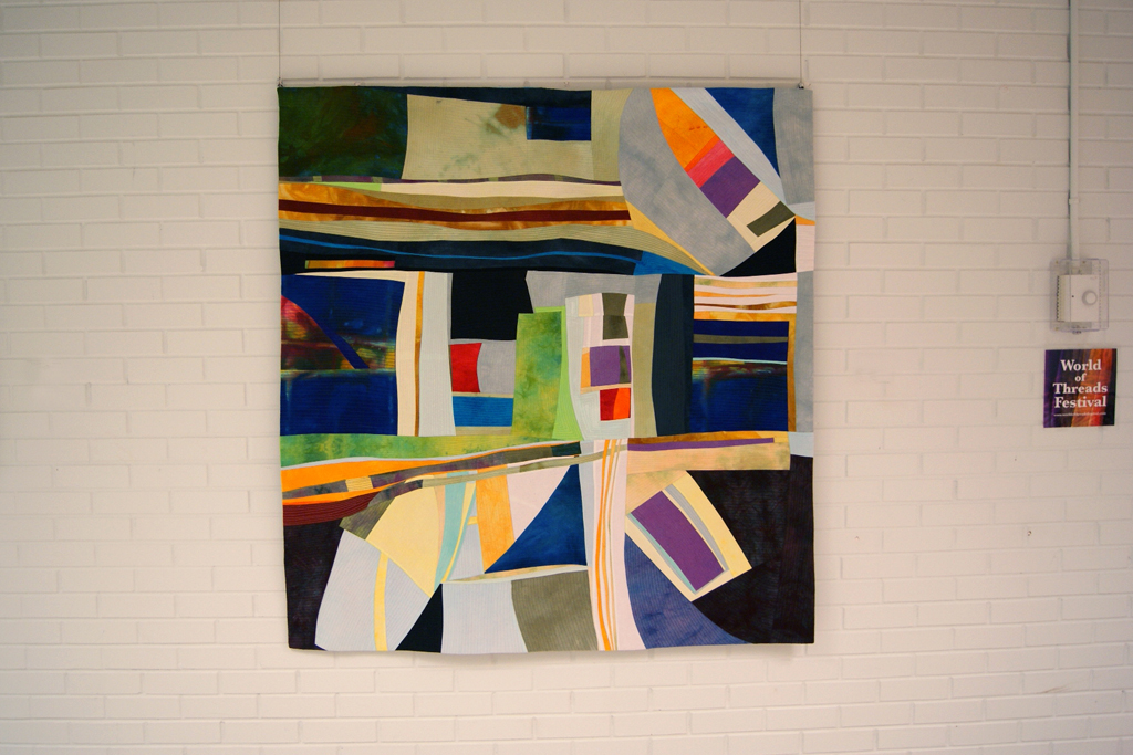 Kit Vincent, Variegated Threads exhibition, World of Threads Festival 2012.
