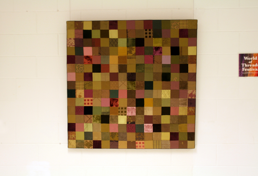 Linda Coates, A Sense of Bronze II, Solo Show, World of Threads Festival 2014.