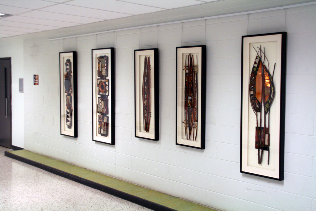 Installation view: Alice Vander Vennen, Solo Show, World of Threads Festival 2014.