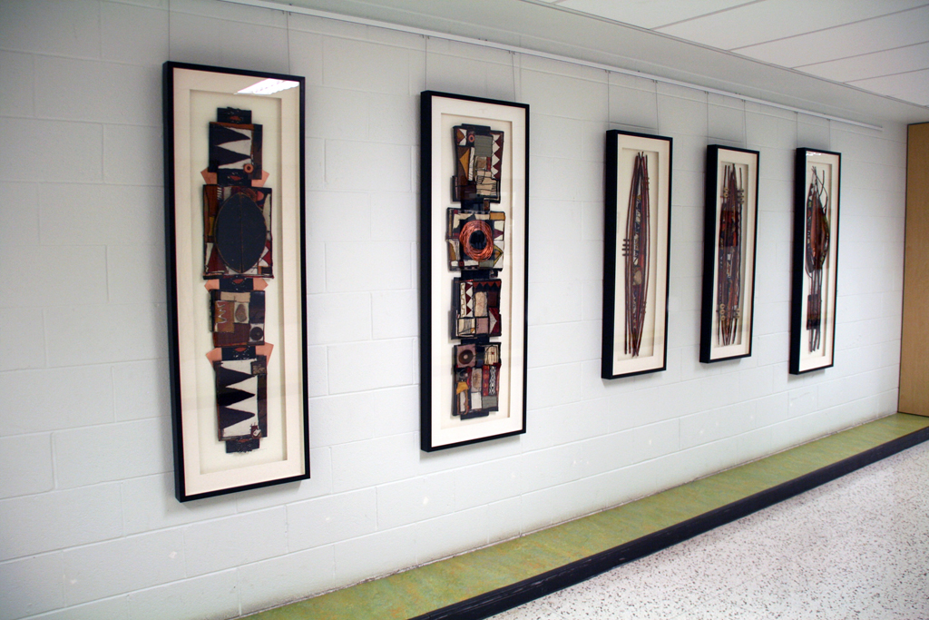 Installation view: Alice Vander Vennen, Solo Show, World of Threads Festival 2014.