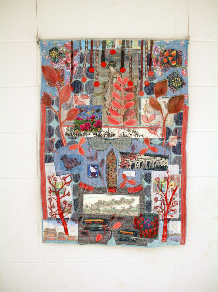 Anne Kelly, Blue Sky, Solo Show, World of Threads Festival 2014.