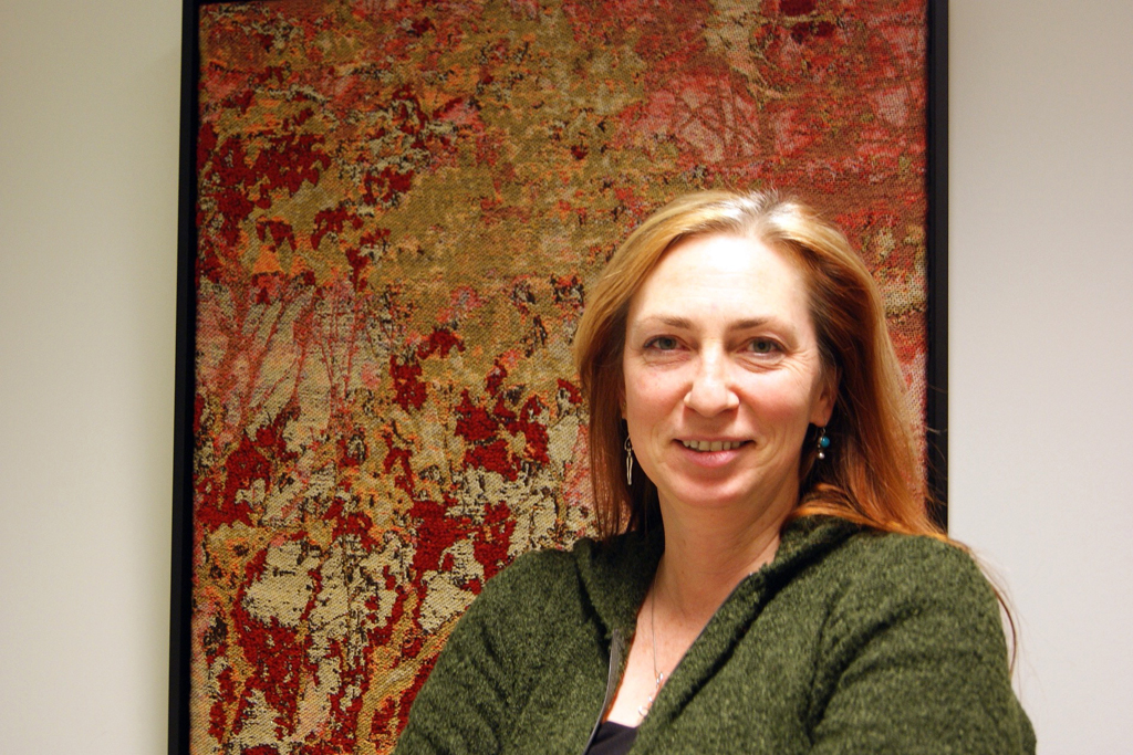 Artist: Cathryn Amidei, Solo Show, at the opening of the World of Threads Festival 2014.