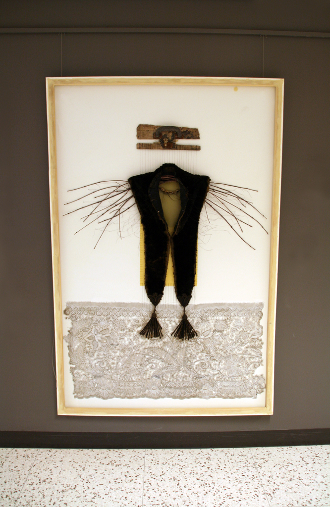 Trina Perry Carlson, Crone, Solo Show, World of Threads Festival 2014.