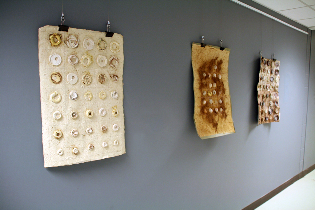 Installation view: Dennis Potter, Solo Shows, the World of Threads Festival 2014.