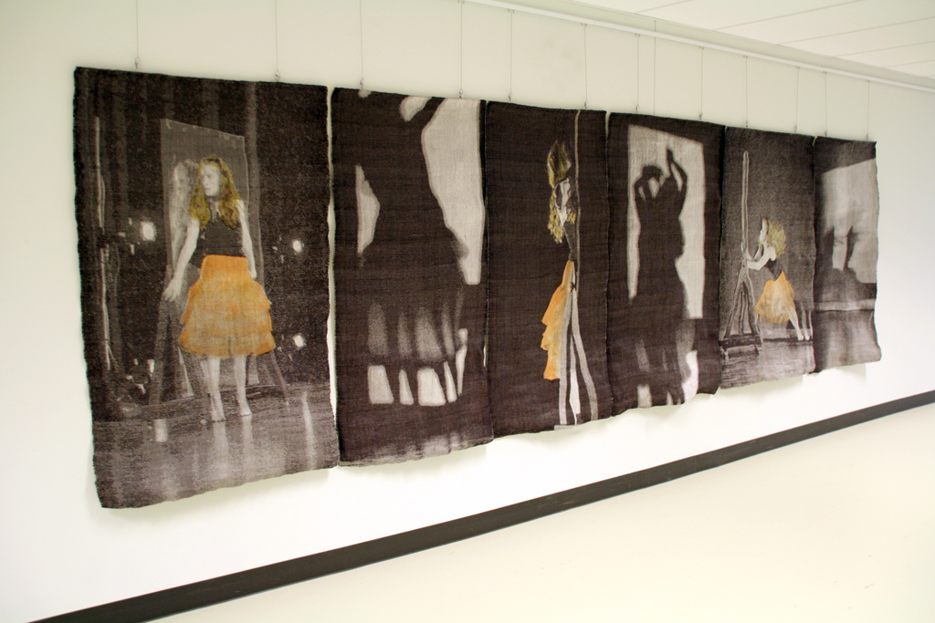 Louise Lemieux Berube, 74 Directions, Solo Show, World of Threads Festival 2014.