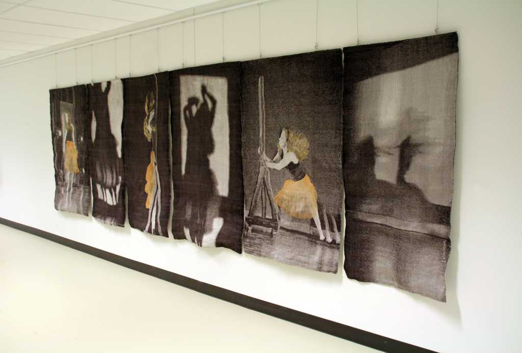 Louise Lemieux Berube, 74 Directions, Solo Show, World of Threads Festival 2014.