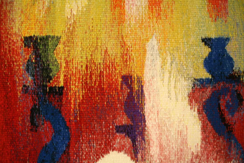 Anna Kocherovsky, Dream, detaiI, Solo Show, World of Threads Festival 2014.