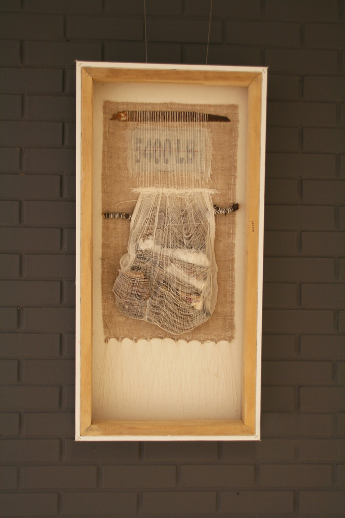 Trina Perry Carlson, Heavy Hung, Solo Show, World of Threads Festival 2014.