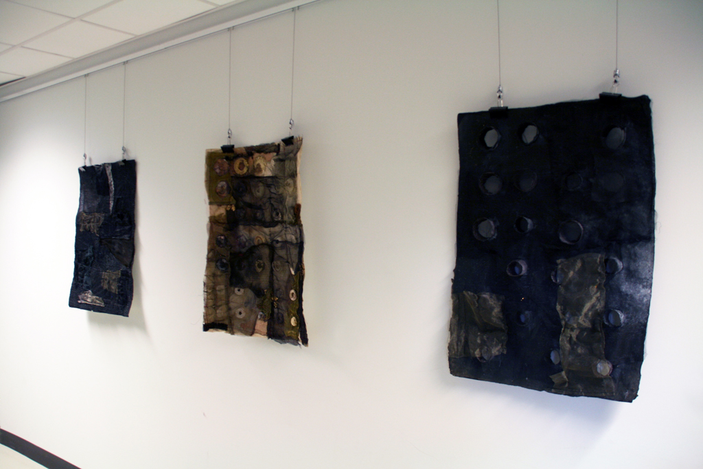 Installation view: Dennis Potter, Solo Shows, the World of Threads Festival 2014.