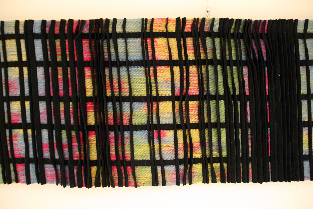 Sara Nordling, Interplay, detail, Solo Show, World of Threads Festival 2014.