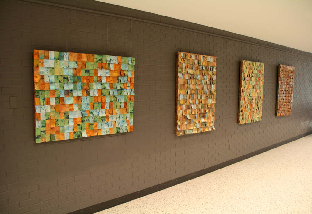 Installation view: Jeanne Beck, Solo Shows, the World of Threads Festival 2014.