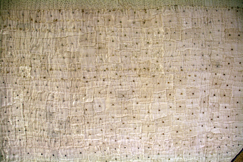 Judy Martin, Layers of Time, detail, Solo Show, World of Threads Festival 2014.