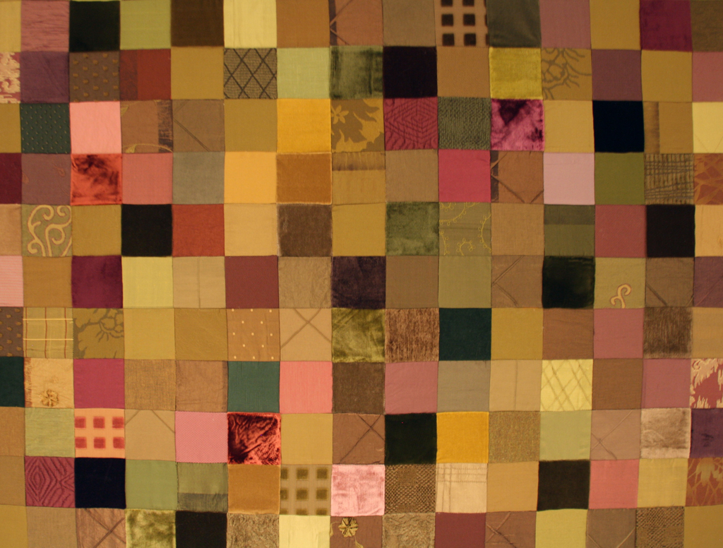 Linda Coates, A Sense of Bronze II, detail, Solo Show, World of Threads Festival 2014.