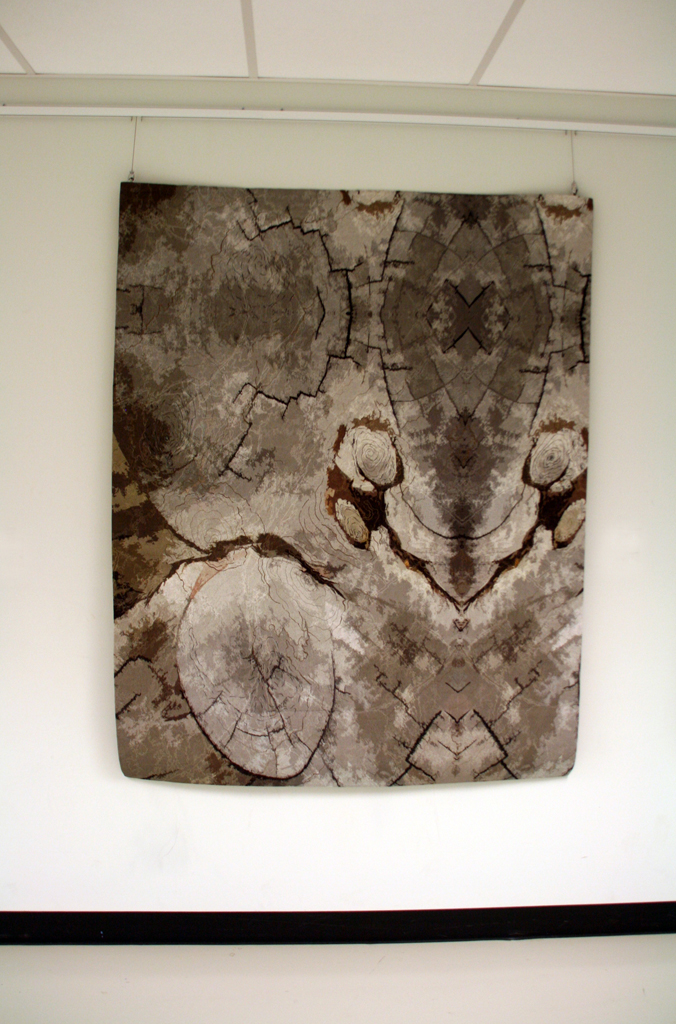 Barbara Schneider, Line Dance 11, Solo Show, World of Threads Festival 2014.