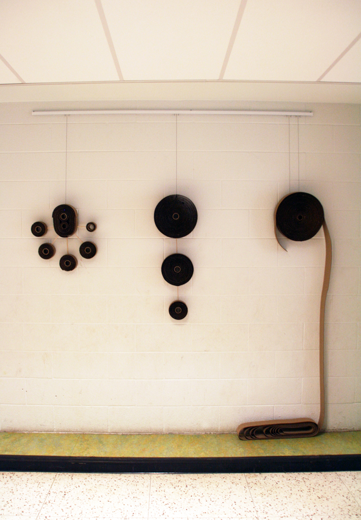 Installation view: Lynn Christine Kelly, Solo Shows, the World of Threads Festival 2014.