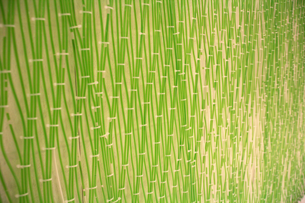 Nathan Johns, Net, detail, Solo Show, World of Threads Festival 2014.