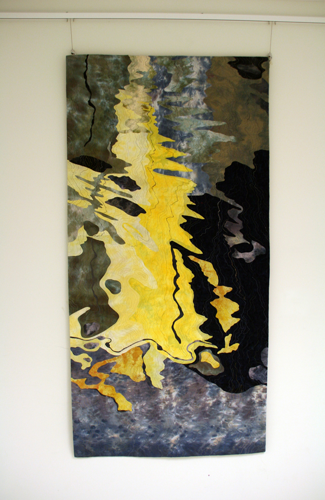 Barbara Schneider, Reflections 3, Solo Show, World of Threads Festival 2014.