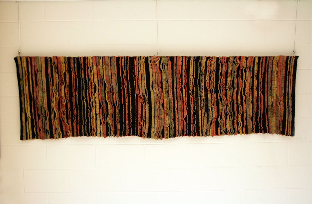 Sara Nordling, Riffle, Solo Show, World of Threads Festival 2014.