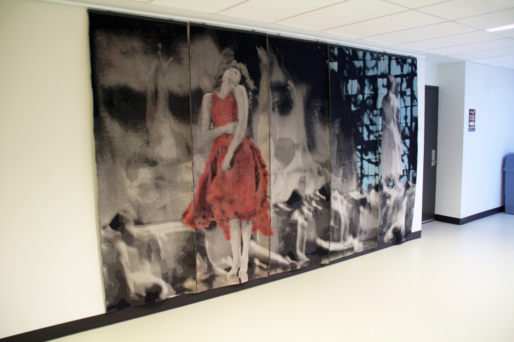 Louise Lemieux Berube, Rodin and Claude, Solo Show, World of Threads Festival 2014.