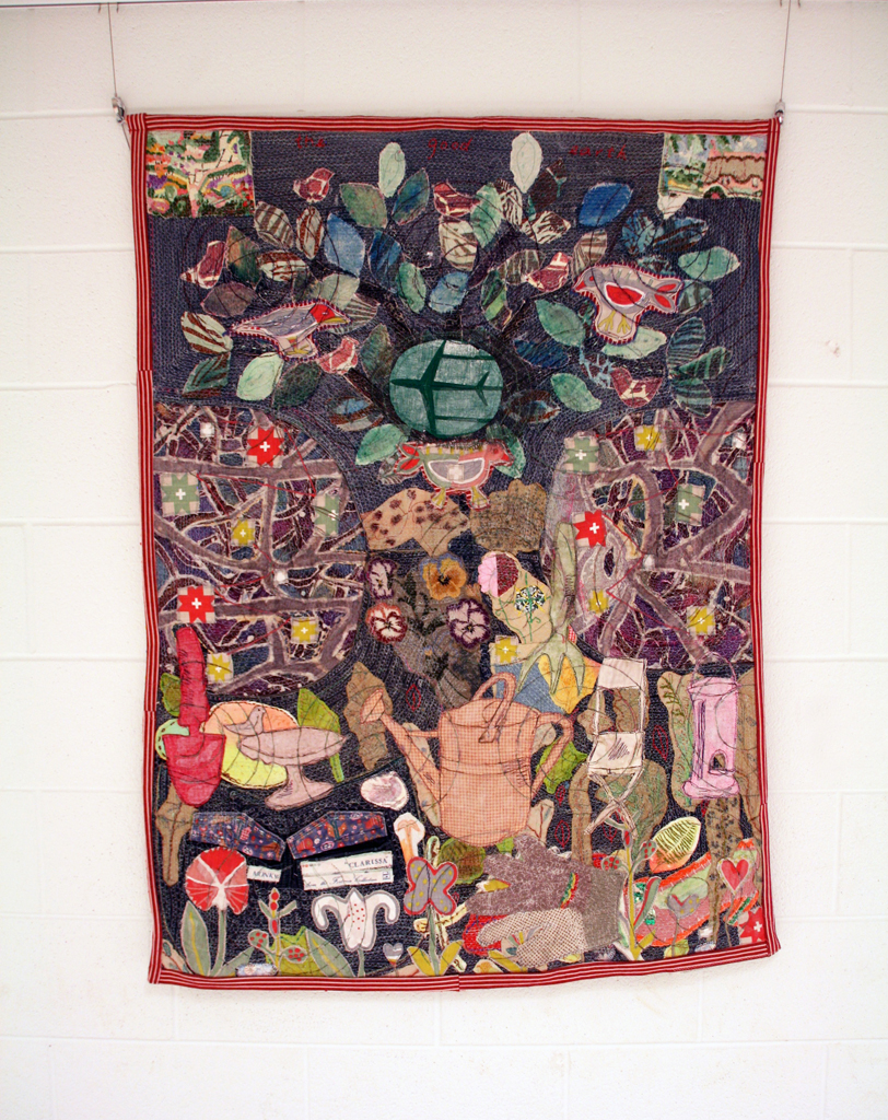 Anne Kelly, The Good Earth, Solo Show, World of Threads Festival 2014.