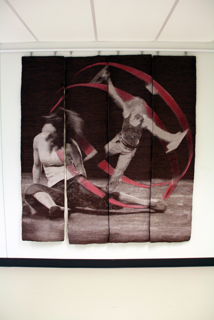 Louise Lemieux Berube, Un orteil dans le vide, Solo Show, World of Threads Festival 2014.