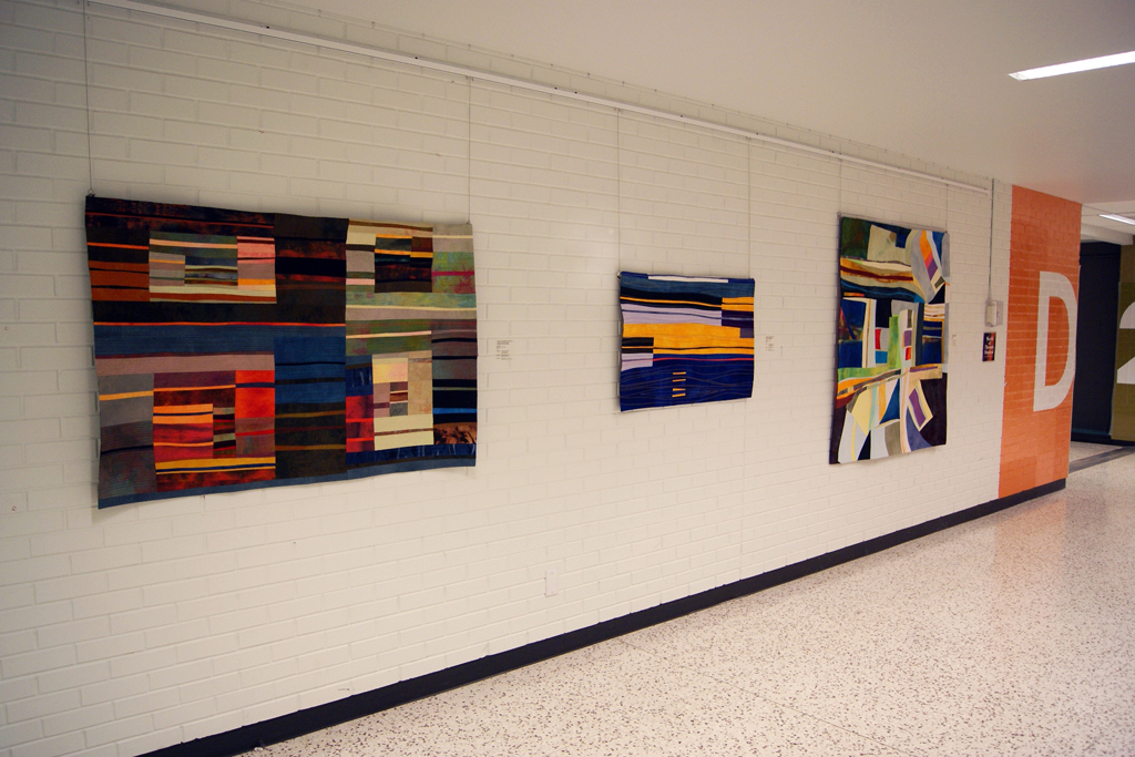 installation view: Kit Vincent, Variegated Threads exhibition, World of Threads Festival 2012.SONY DSC